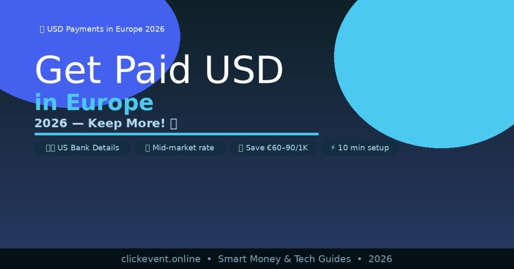 How to Get Paid in USD Living in Europe (2026)