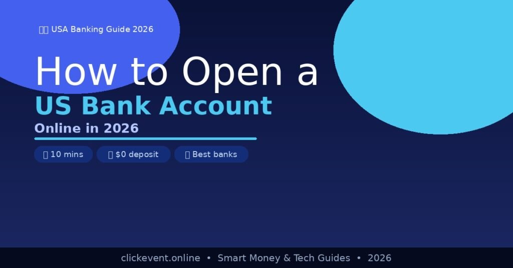 How to Open a Bank Account Online in the USA (2026)