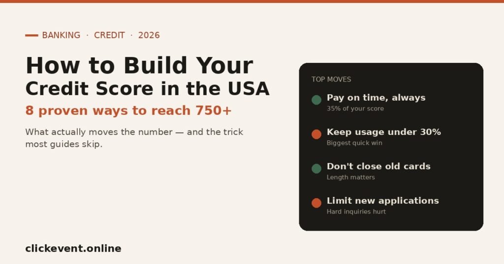 How to Build Credit Score in the USA