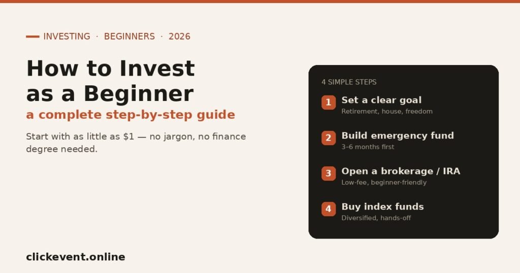 How to Invest Money As Beginners
