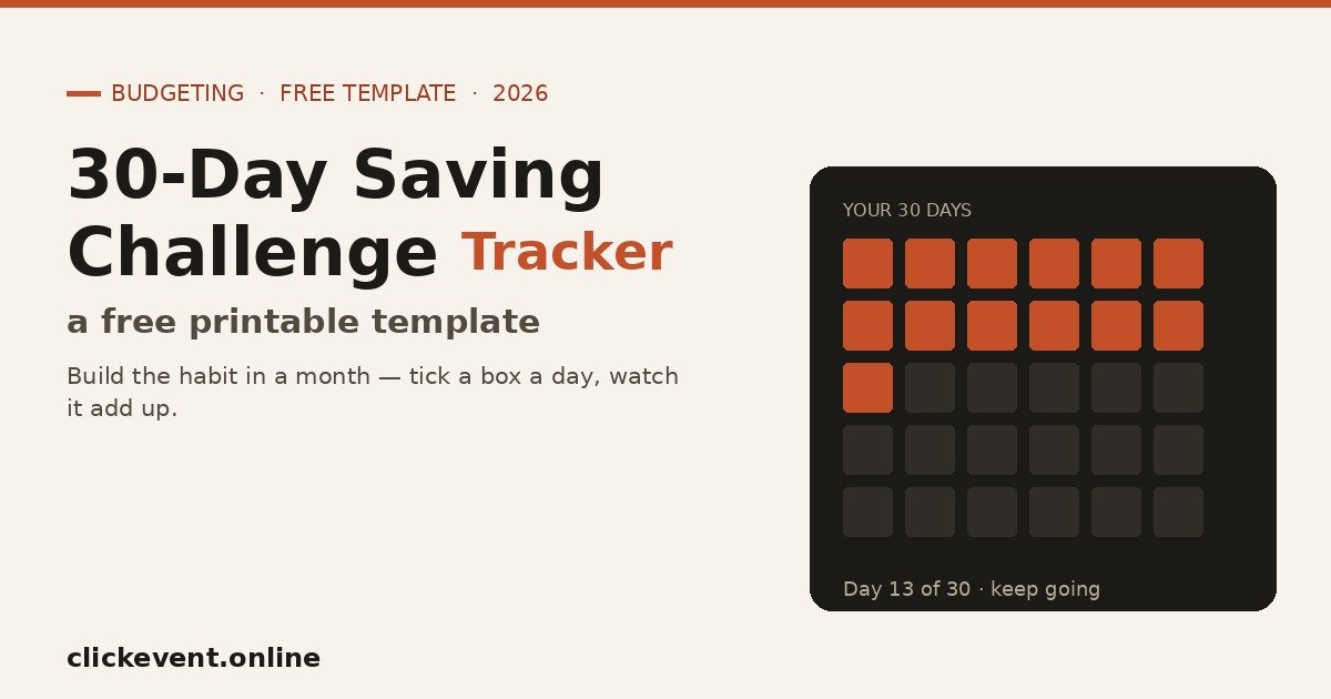 saving challenges
